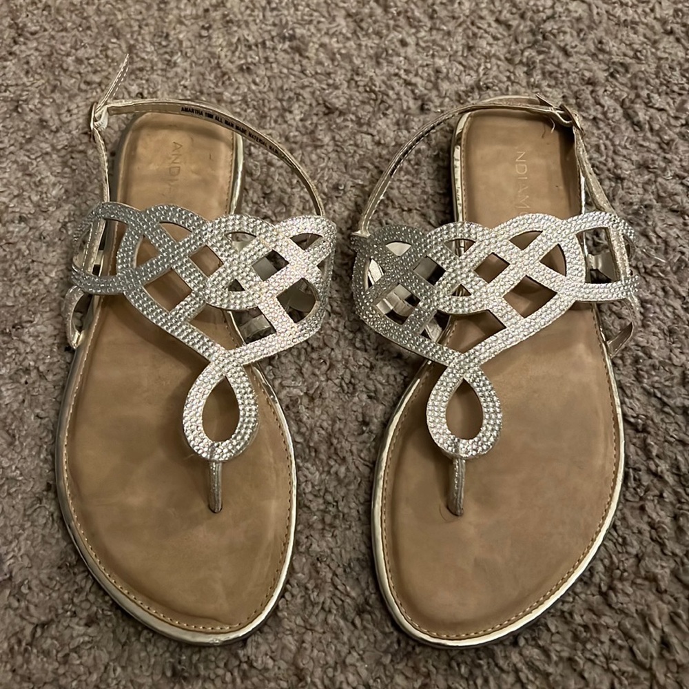 Comfy Rhinestone Sandals